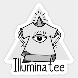 IlluminaTee 2 Sticker